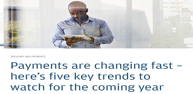 Payments are Changing fast- here's five key trends to watch for the coming year